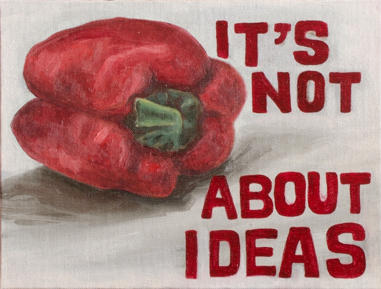 It's Not About Ideas